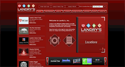 Desktop Screenshot of landrysinc.com